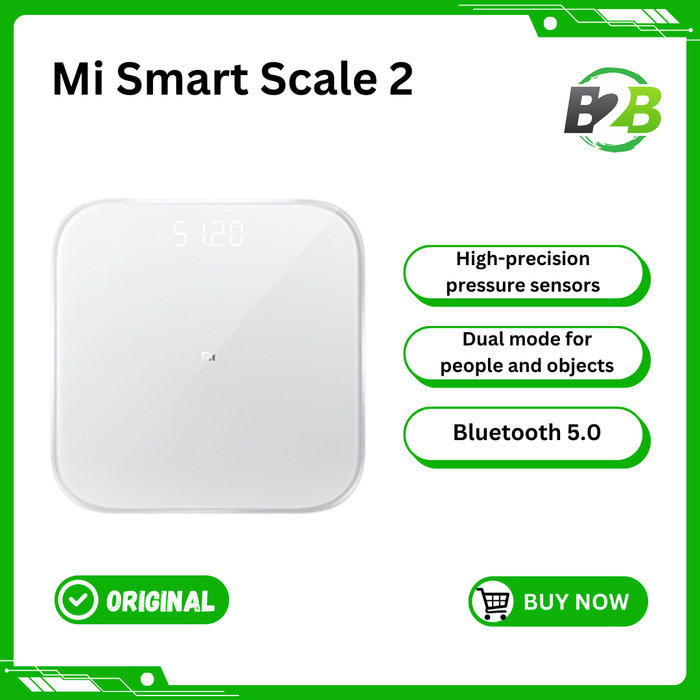Mi Smart Scale 2 - Body Fat Composition Scale 2 Timbangan Badan