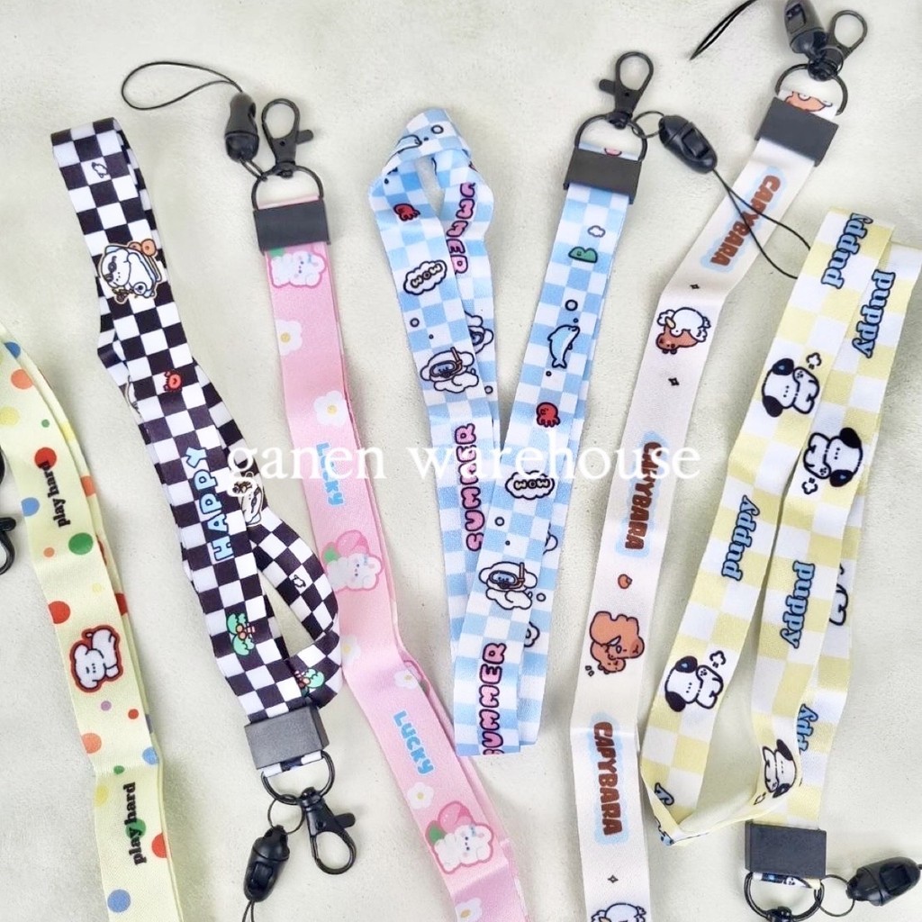 

[GW] Tali Lanyard Name Tag Strap Gantungan Hp