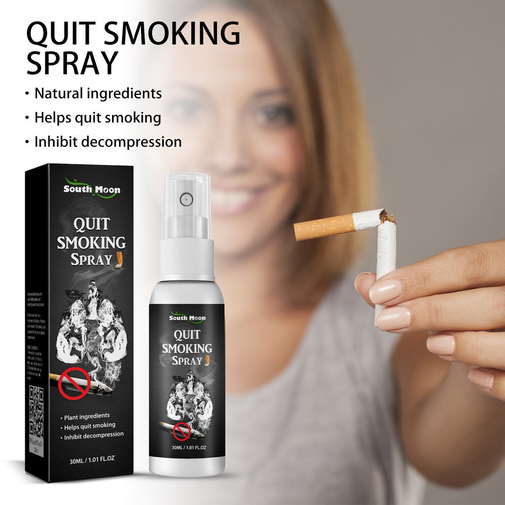 Semprotan Berhenti Merokok Metode Berhenti Merokok Gula Nikotin Kontrol Merokok Portabel Alat Bantu 