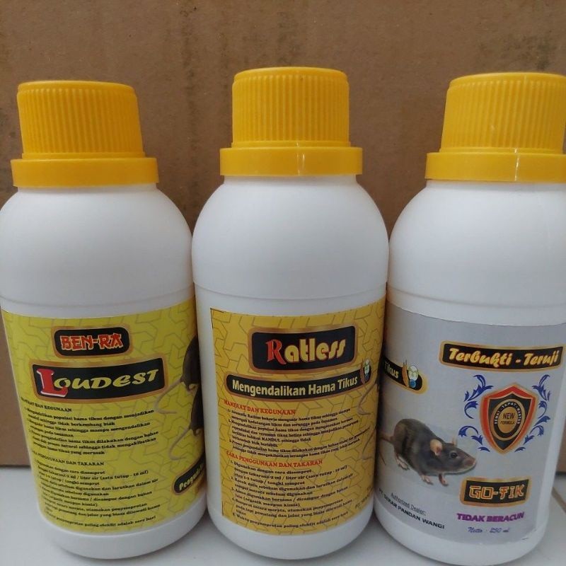 SAYANK TANI Loudest Ratless Gotik pengusir tikus ampuh kemasan 250 ml