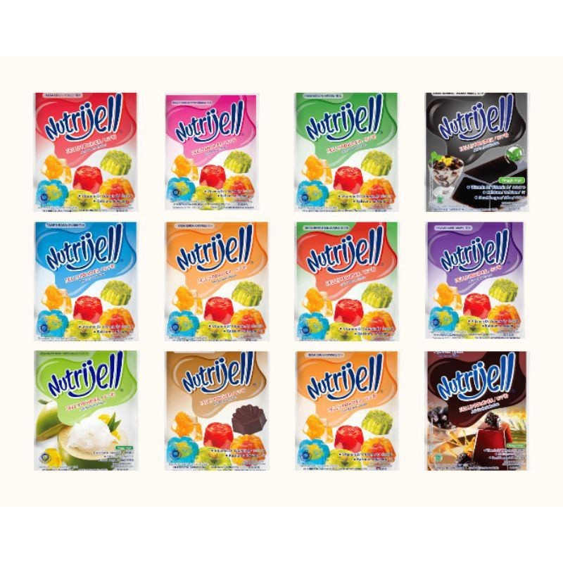 

Nutrijell Jelly Bubuk Regular 700ml