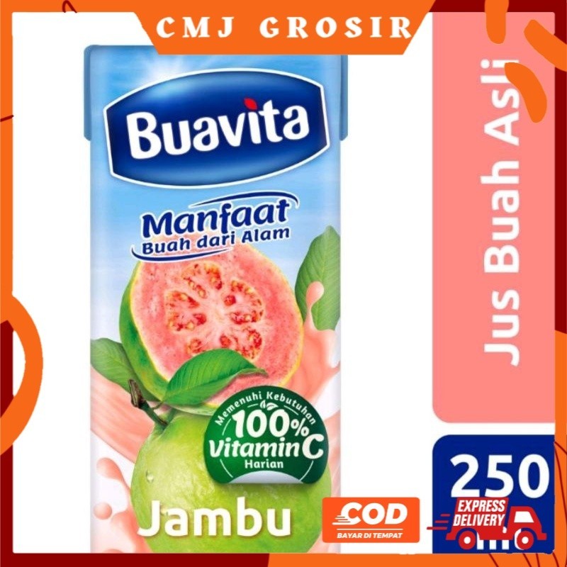 

BUAVITA MINUMAN JUS INSTANT RASA ORANGE | MANGGA | JAMBU | APEL