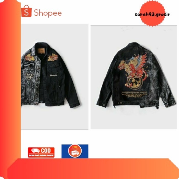 ✨BESTSELLER✨ -JAKET JEANS/MEMPHISORIGINS/JAKET DENIM MEMPHISORIGINS - owata sumi