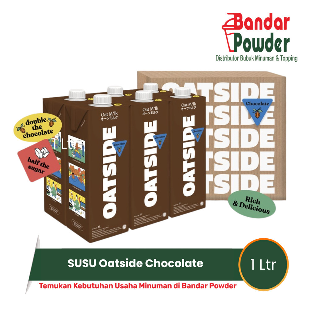

Oatside Milk Chocolate 1 Ltr - Susu Oat Milk Kartonan