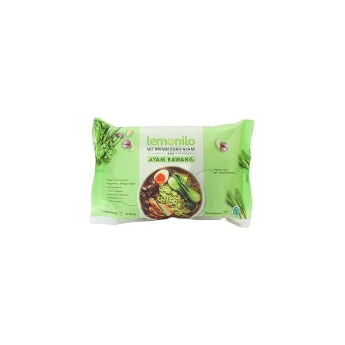 

LEMONILO MIE INSTAN RASA AYAM BAWANG 70 Gr