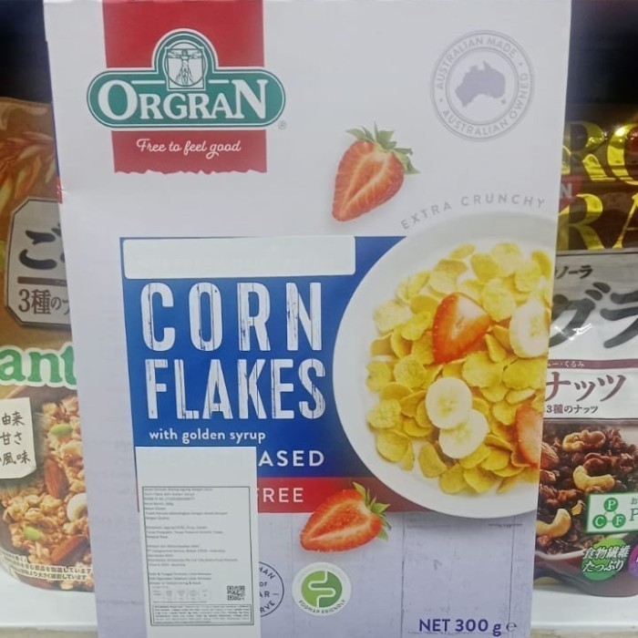 

Orgran cereal corn flake gluten free sereal 300gr