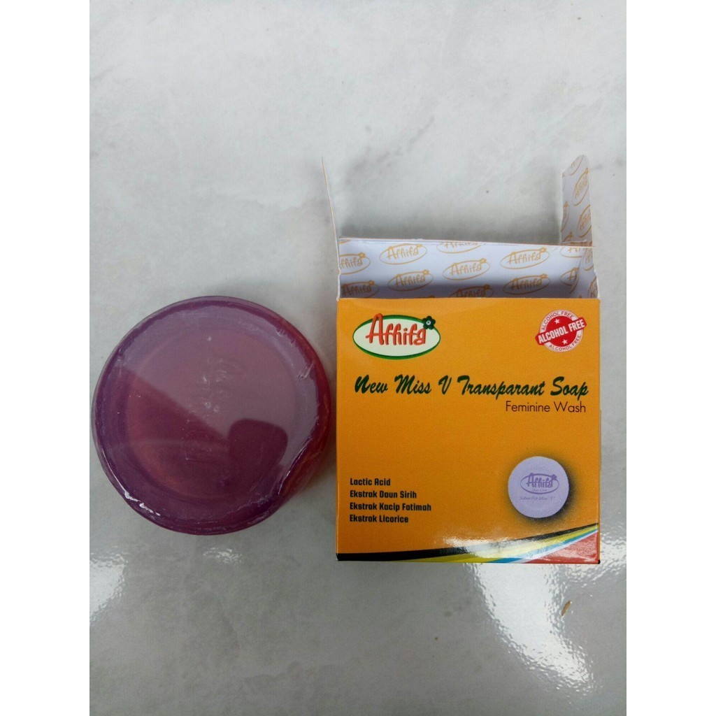 Afhifa Sabun Miss V Transparant Soap 50g
