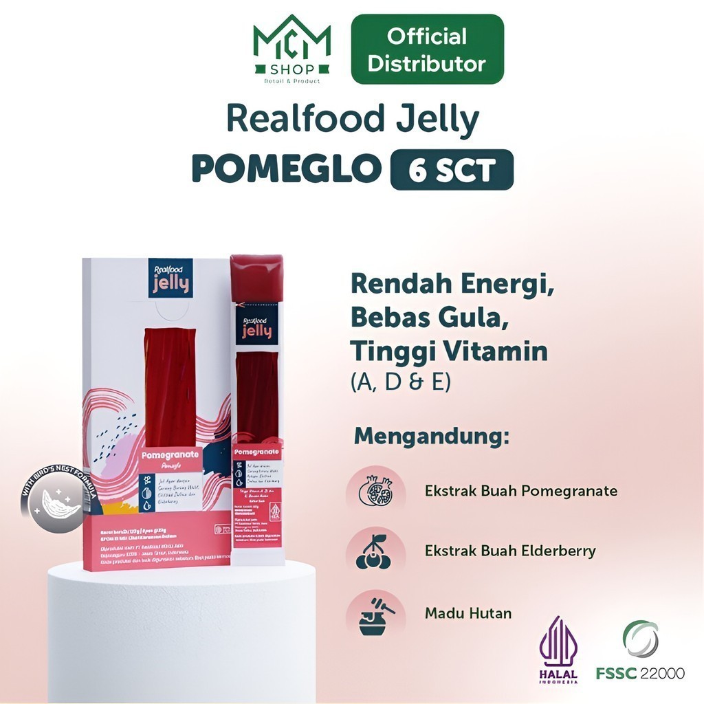 

mcmshop jakarta - Realfood Jelly Pomeglo with Bird's Nest