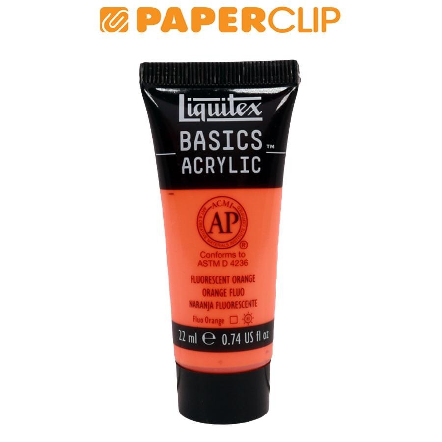 

CAT ACRYLIC LIQUITEX BASIC 22ML 1058982LQ FLUORESCENT ORANGE