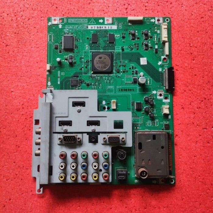 MB mainboard motherboard mesin tv Led Lcd Sharp LC 40LE700 M - 40LE700M - LC40LE700 M