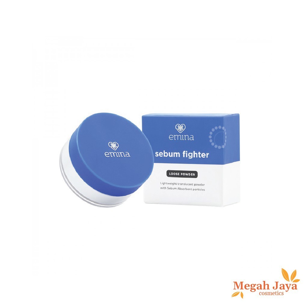 Emina MS Pimple Acne Solution Sebum Fighter Loose Powder 8 Gr