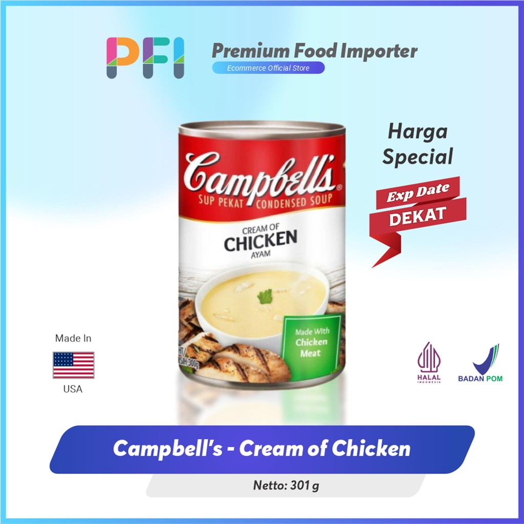 

CAMPBELLS CREAM OF CHICKEN 300GR