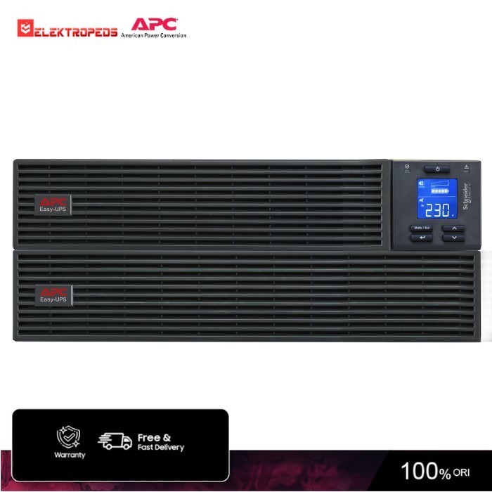 UPS APC 10KVA 10000VA 10000WATT SRV10KRIRK EASY UPS ONLINE RACKMOUNT UPS