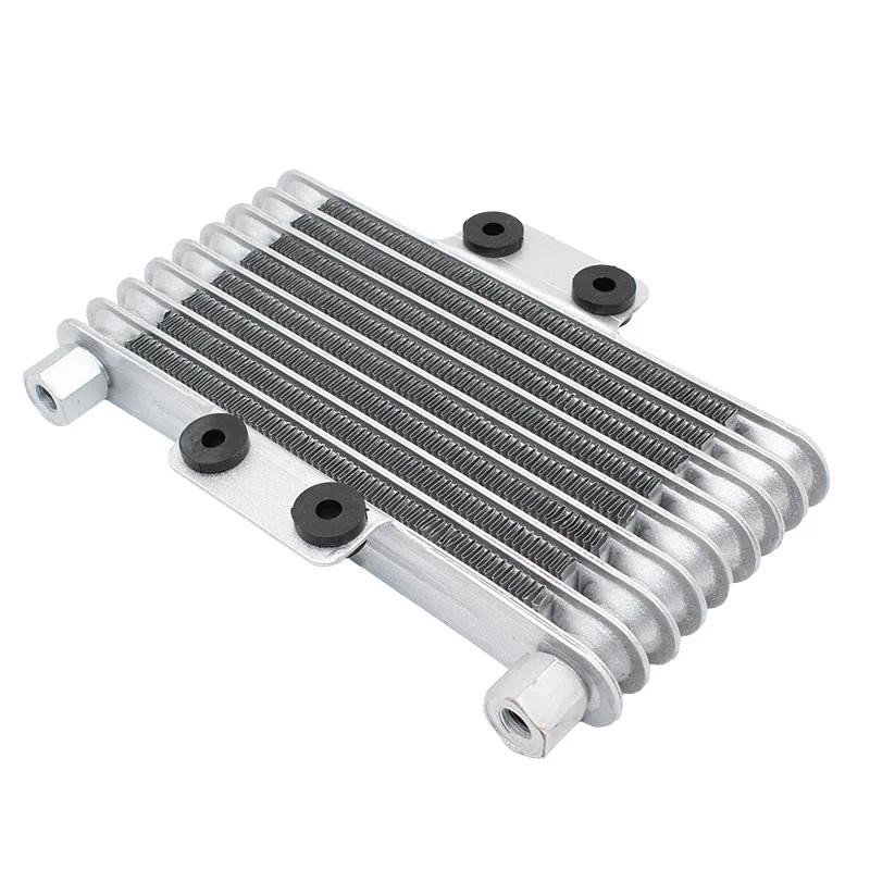 Radiator Mesin Pendingin Oli Sepeda Motor Unviersal Veator Aluminium 125Ml Untuk Dirt Bike Atv 125Cc