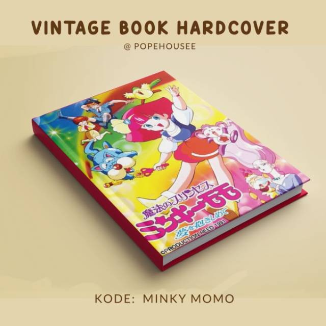 

NOTEBOOK HARDCOVER MINKY MOMO