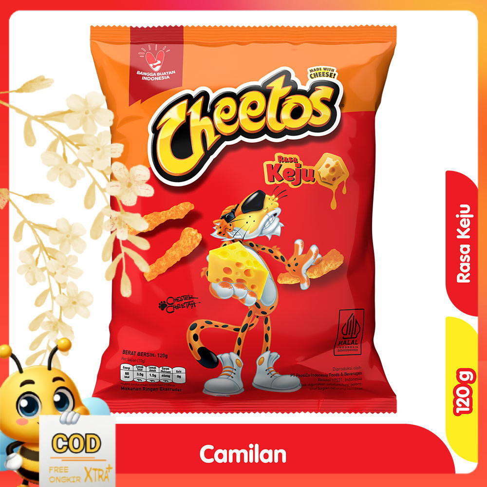 

Cheetos Makanan Ringan Rasa Keju 120 g