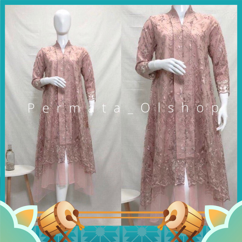 Baju Wanita Modern Keren Kekinian Kondangan Acara Formal / Kebaya Kartini Floy Tutu Busui / Kebaya M