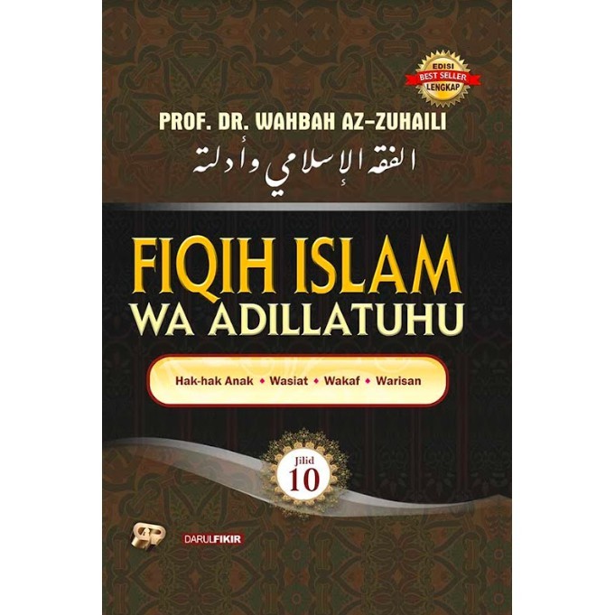 Gema Insani Buku Fiqih Islam Wa Adillatuhu Jilid 10 Fiqh Islamic Jurisprudence Volume 10 Original