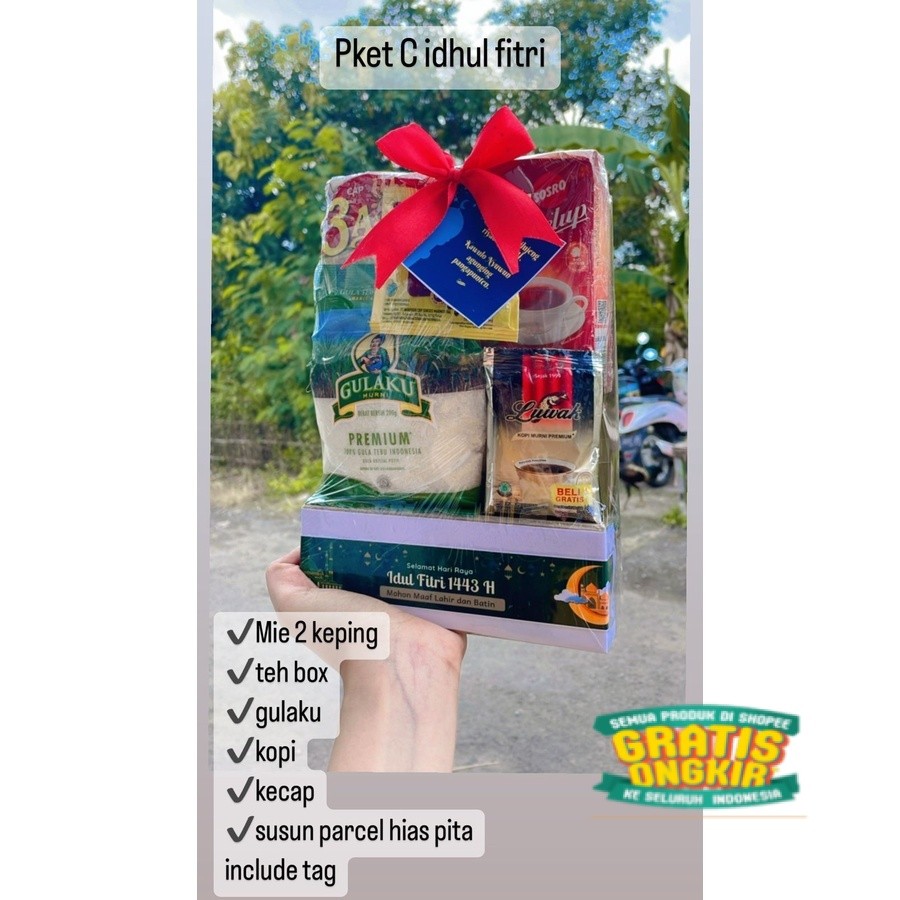 

PAKET HAMPERS LEBARAN ( PAKET C )/ langsung proses