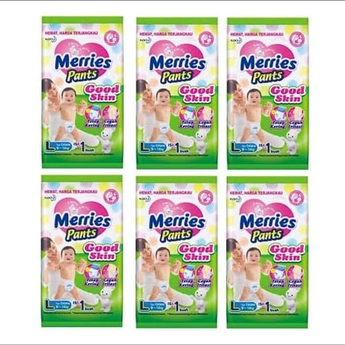 3Rtg 18 Pcs Merries Meris Pants Sachet Renceng