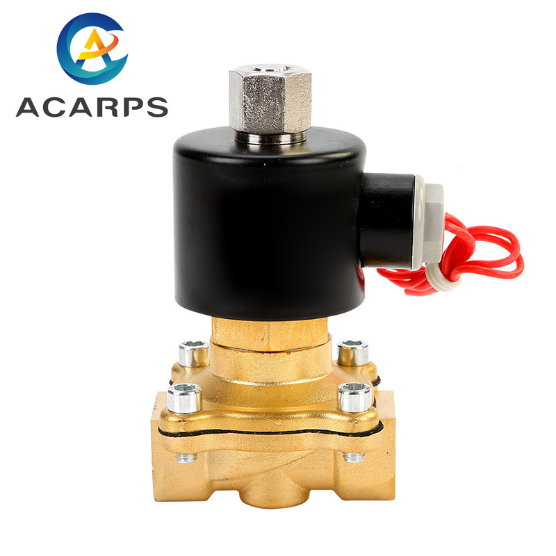 1/2" Normally Open 220 Solenoid Valve Water DN15 Normally Open Solenoid Valve 24V 12V 220V 110V
