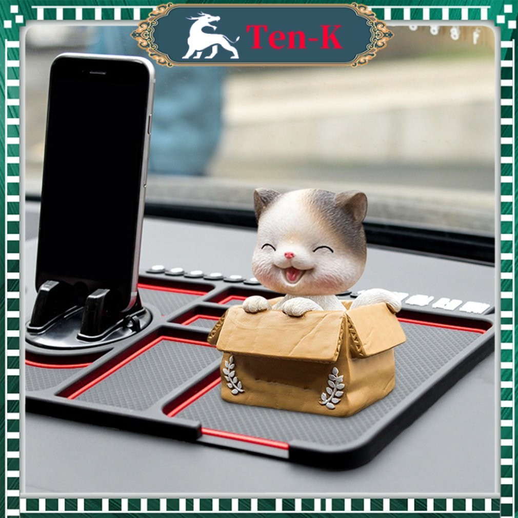 HP Holder Mat / Alas Mobil Dasbor Anti Slip / Holder Hp Mobil Dashboard Tempat