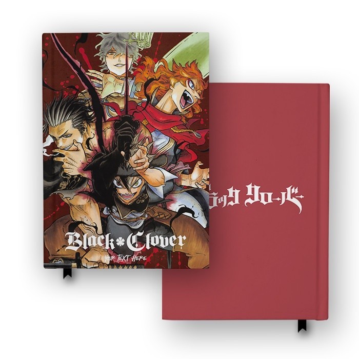 

Buku Catatan Notebook Anime Black Clover Guild Custom Diary Jurnal