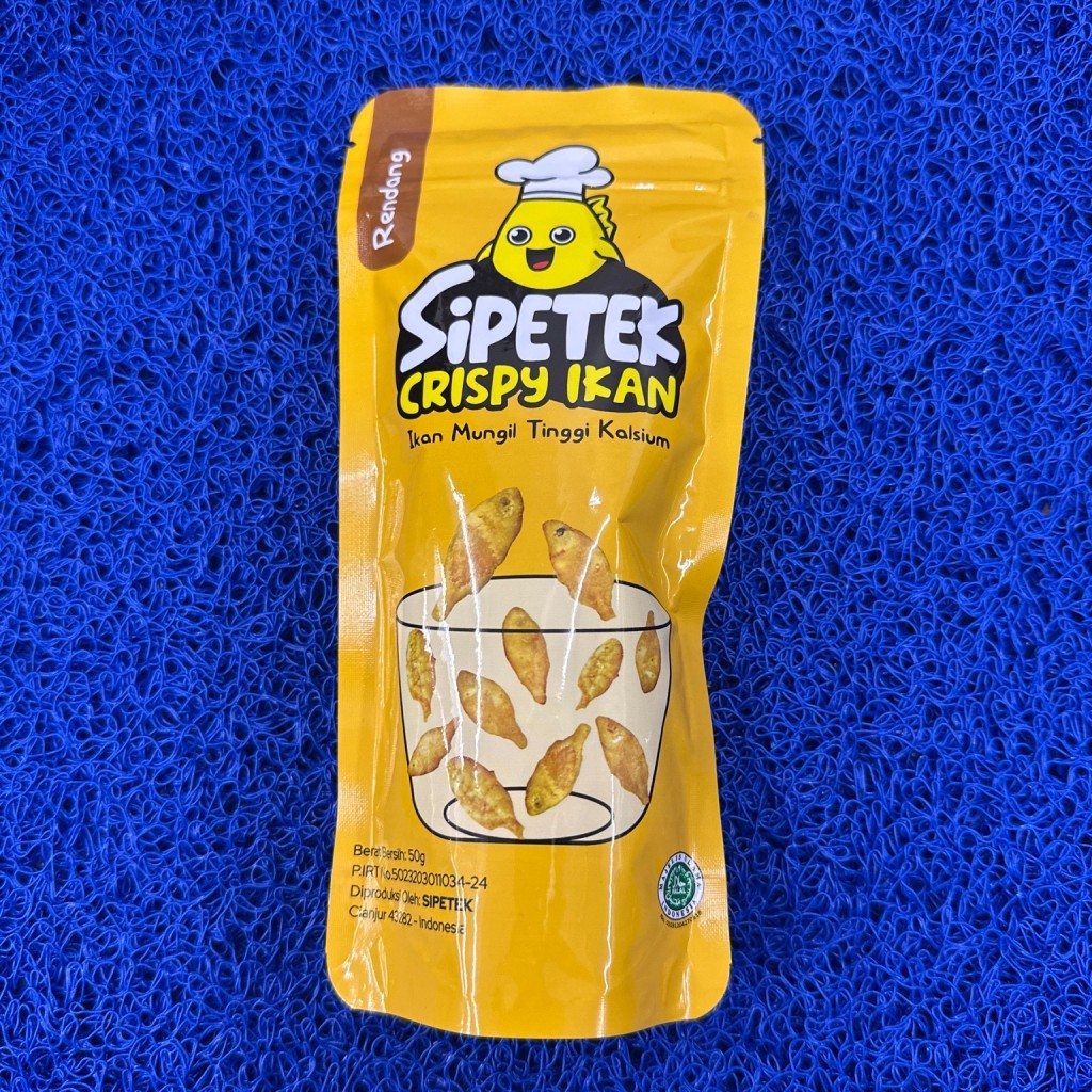 

SIPETEK CRISPY IKAN RENDANG 50GR