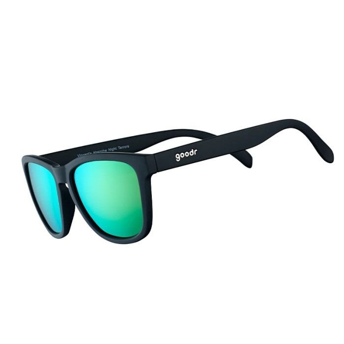 GOODR OGS Kacamata Lari - Vincent's Absinthe Night Terrors Running Sunglasses Polarized UV400 OG sty