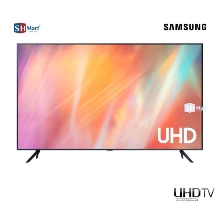 TV Samsung 50 Inch UHD 4K Smart LED TV 50AU7000 UA50AU7000 2021 (KHUSUS MEDAN)