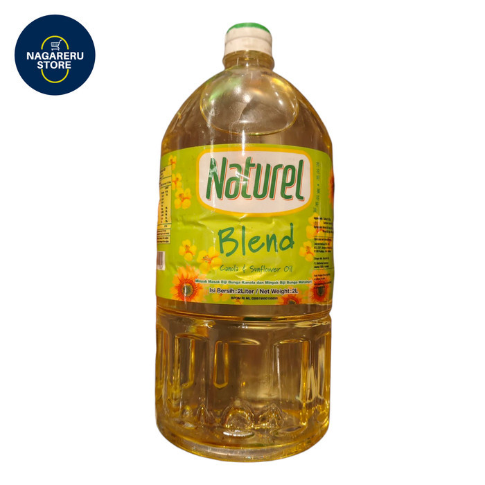 

Naturel blend canola and sunflower oil 2 liter