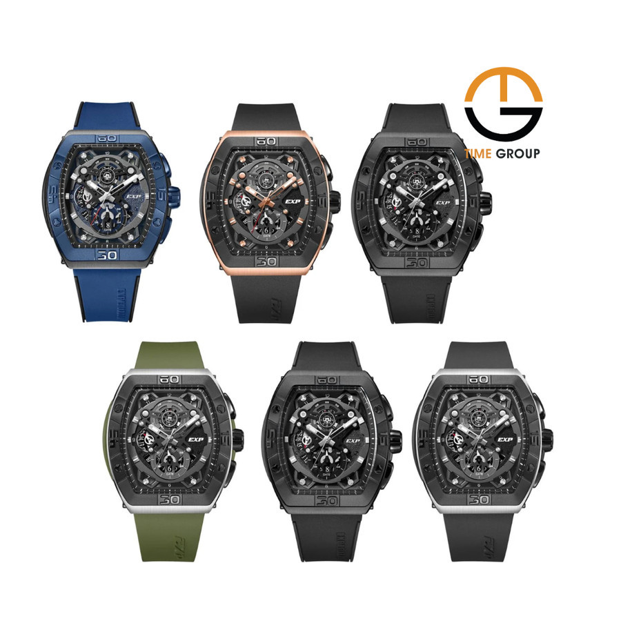 JAM TANGAN PRIA EXPEDITION E6800 E 6800 MCR RUBBER STRAP