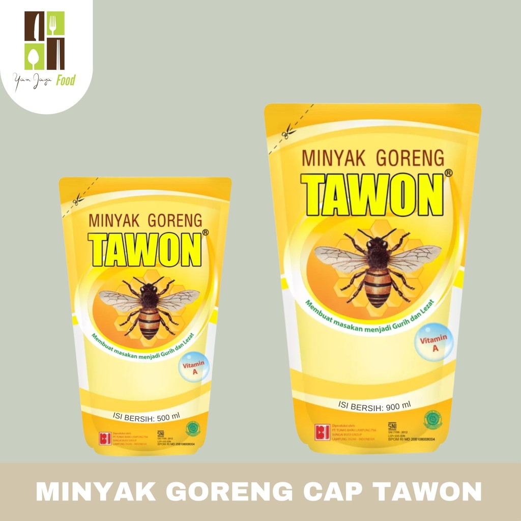 

Rose Brand MInyak Goreng Cap Tawon / Minyak Kelapa Sawit Kemasan 500ml ./ 900ml