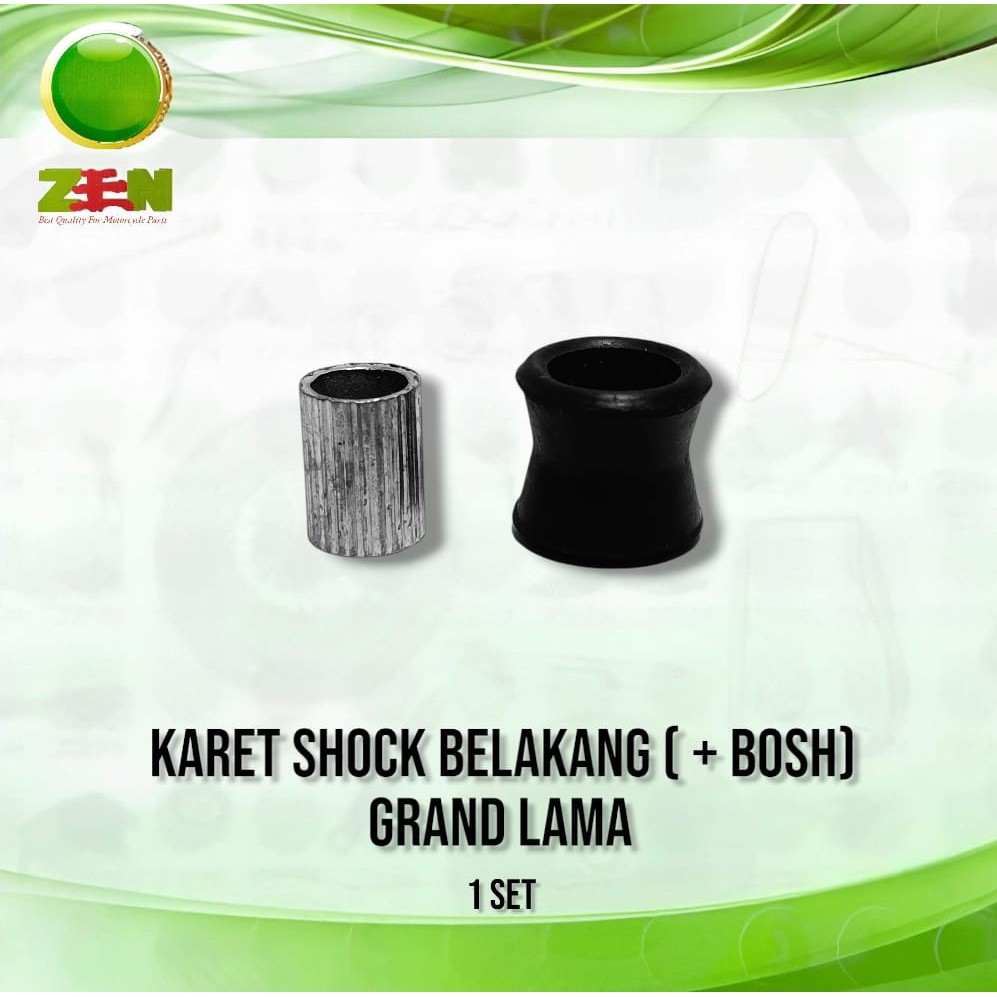 Karet Shock Belakang + Bosh HONDA GRAND (LAMA)/SUPRA (KECIL)