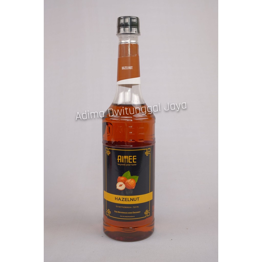 

Aimee Hazelnut Syrup / Sirup Aimee Hazelnut 750 ml