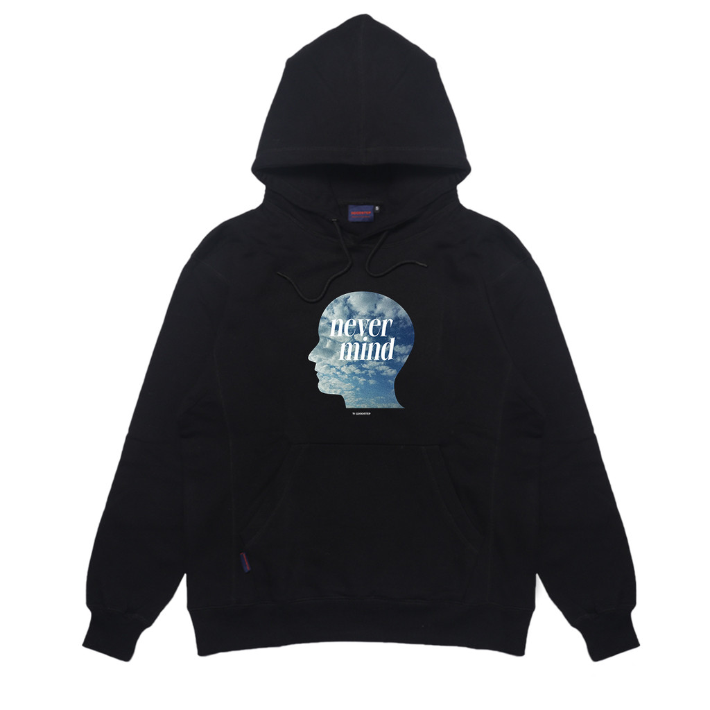 GOODSTEP Hoodie - Nevermind Black