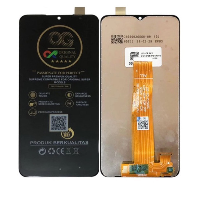 LCD TOUCHSCREEN SAMSUNG A127 / A12S / A12 NACHO ORIGINAL