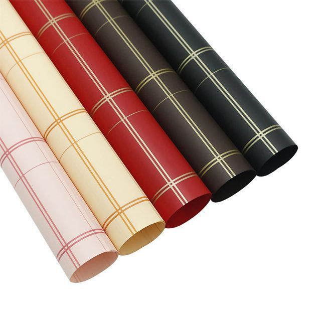 

Kertas Buket Bunga Motif Garis Flower Wrapping Cellophane Paper KB094