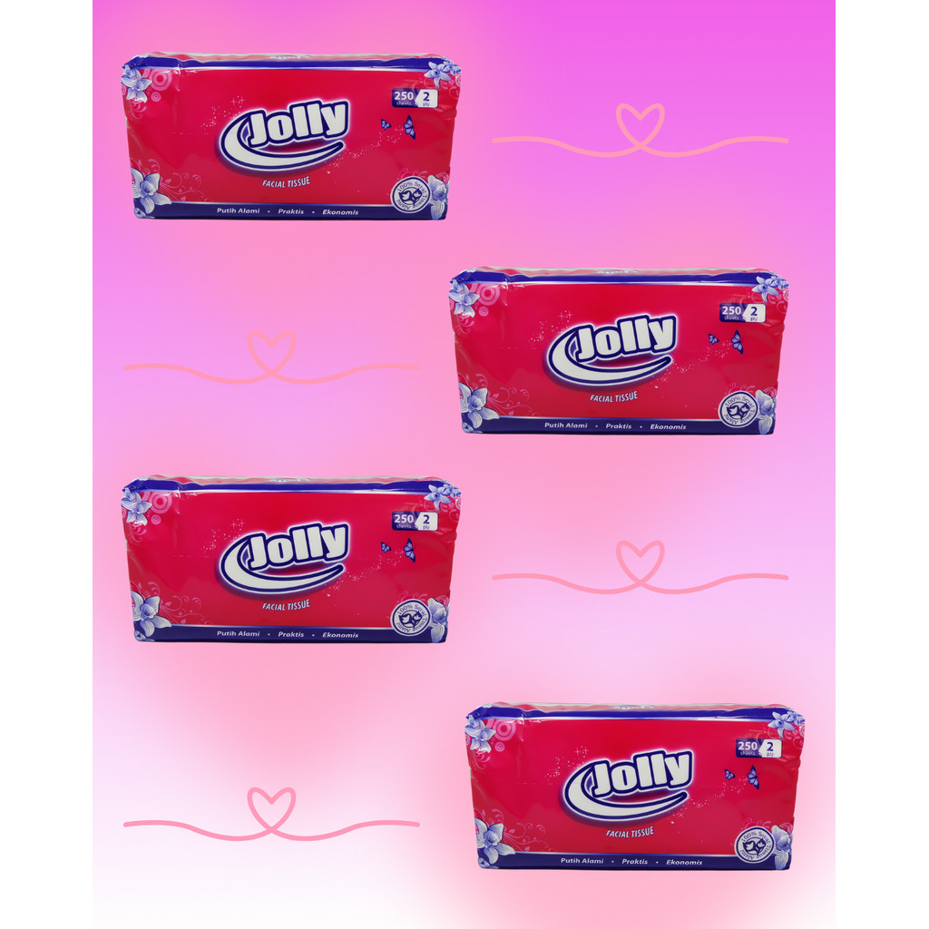 Jolly Tisu - Tissue 250 Sheets - Tisu - Tisu Jolly