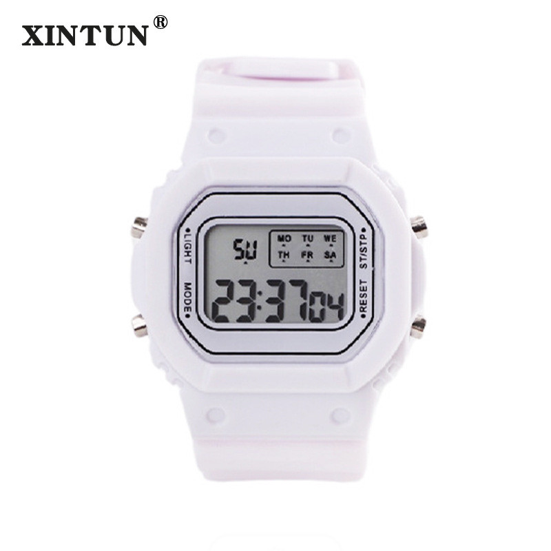 TERBARU Jam Tangan Kotak LED Pria Wanita - Jam Tangan Elektronik Modern Stylish Terbaik