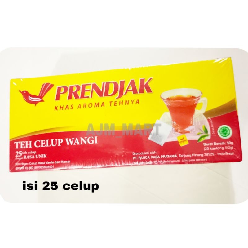 

pekanbaru / Teh Prendjak Asli Tanjung Pinang Riau Teh Hitam isi 25 celup