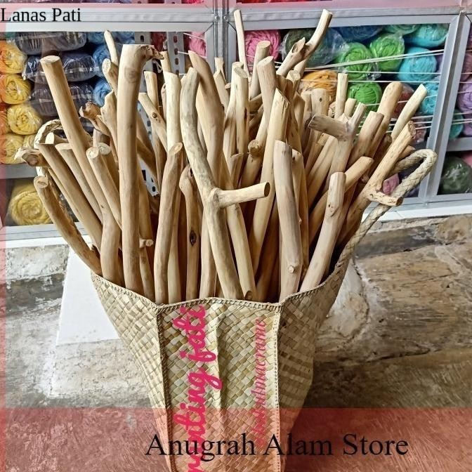 

ready Ranting Jati 40cm ranting kayu macrame untuk kerajinan XD5