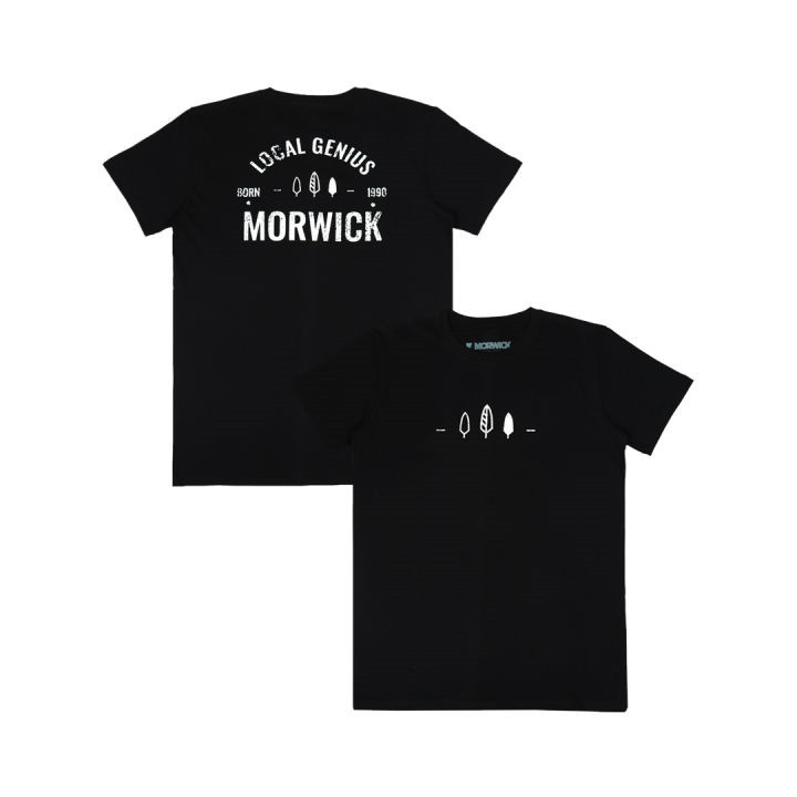 T-Shirt Kaos Baju skena cowok MORWICK 1 slim fit Clothing Printing Lengan Pendek