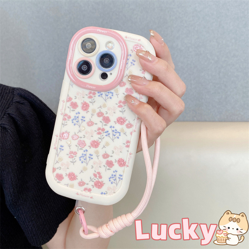 case OPPO Bunga yang indah Casing ponsel cocok untuk OPPO A15 A16 A17 A53 A54 A55 A57 A58 Case Ponse