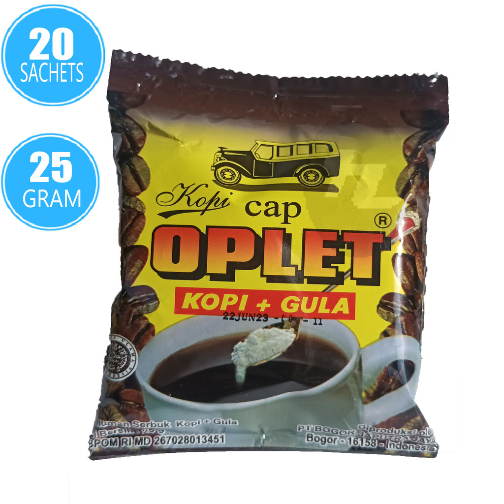 

Kopi Oplet Kopi Dan Gula 1 Pak