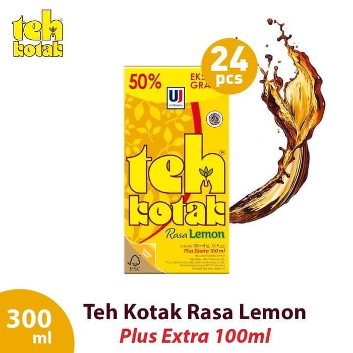 

teh kotak lemon isi 24