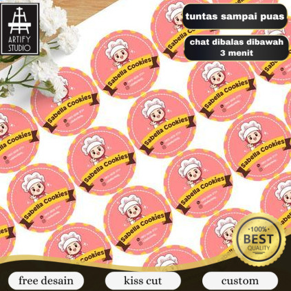 

Artify Print & Cut Sticker Vinyl / Transparan A3+ Cetak Kiss Cut Stiker Label Tahan Air Bandung