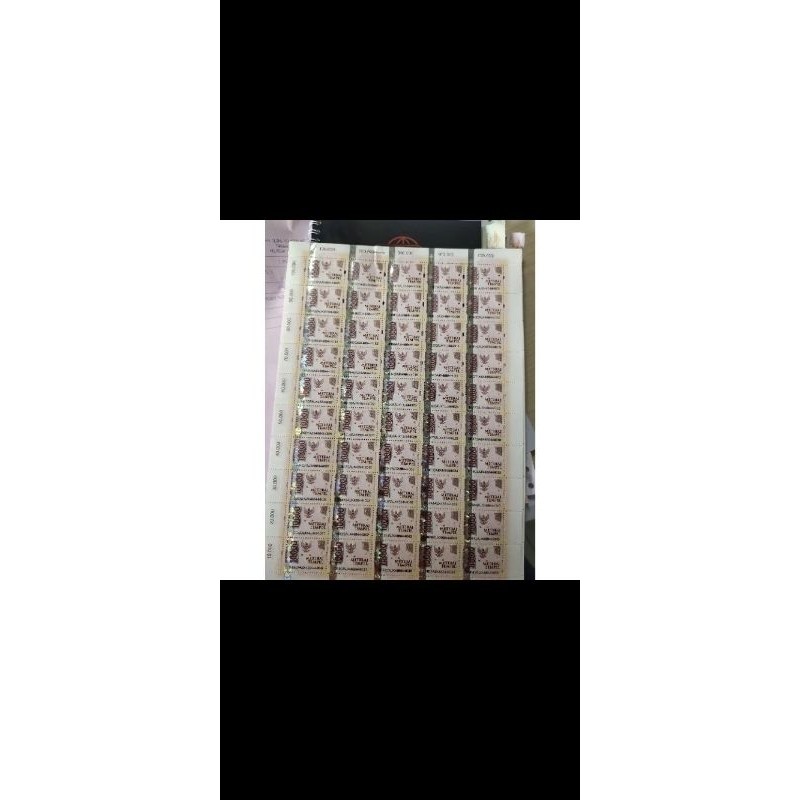 

MATERAI 10000 MATERAI 10RB MATERAI 10.000, 100% ASLI