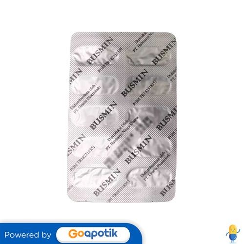 Busmin 500 Mg Strip 10 Kapsul