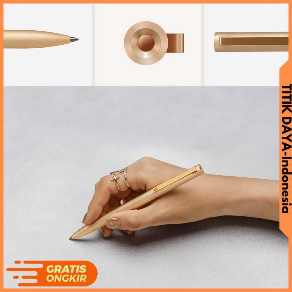 

Xiaomi Mi Jia Signature Rollerball Pen Pulpen Metal - MJJSQZB02XM (Original) [TITIKDAYA]